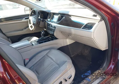 2015 Hyundai Genesis 3.8 from USA, damaged, VIN KMHGN4JE3FU039163